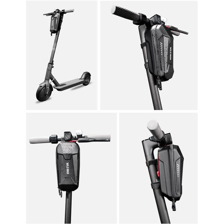 WILD MAN ES8 Electric Scooter EVA Hard Shell Handlebar Bag - Black
