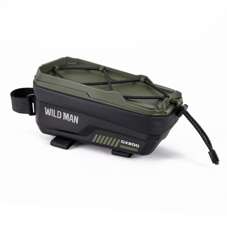 WILD MAN GX200 Mountain Bicycle EVA Hard Shell Bag Bike Front Fixing bracket