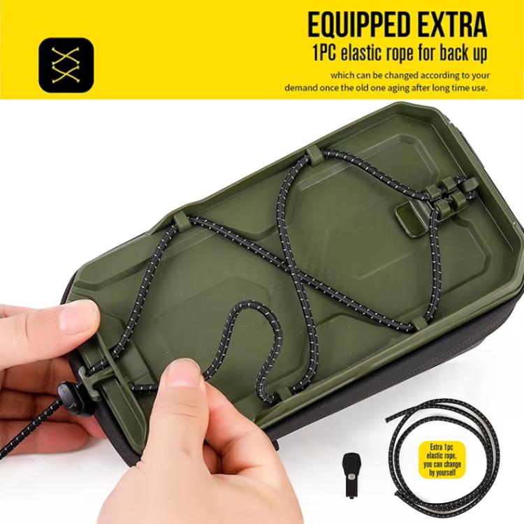 WILD MAN GX330 Mountain Bicycle Mobile Phone Holder EVA Hard Shell Handlebar Bag