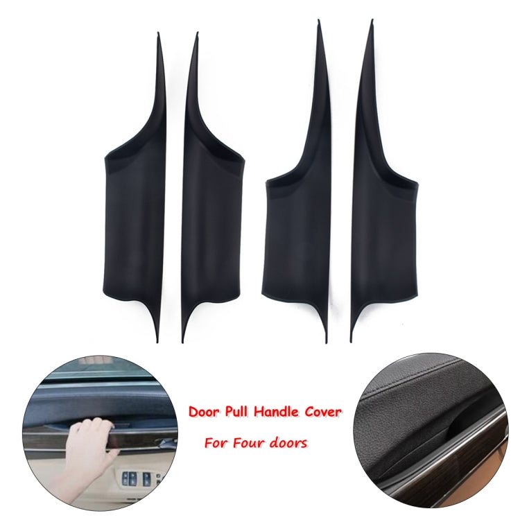 4 PCS Car Inside Handle Pull Carrier Cover 51419115501/2 51429151211/2 for BMW