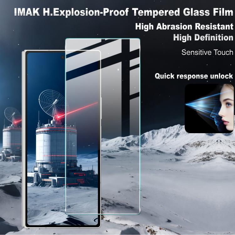 For Samsung Galaxy Z Fold7 5G imak H Series Tempered Glass Film