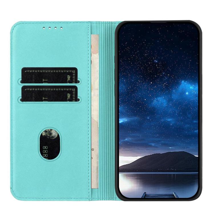 For Oukitel C53 Strong Magnetic Frosted Flip Leather Phone Case