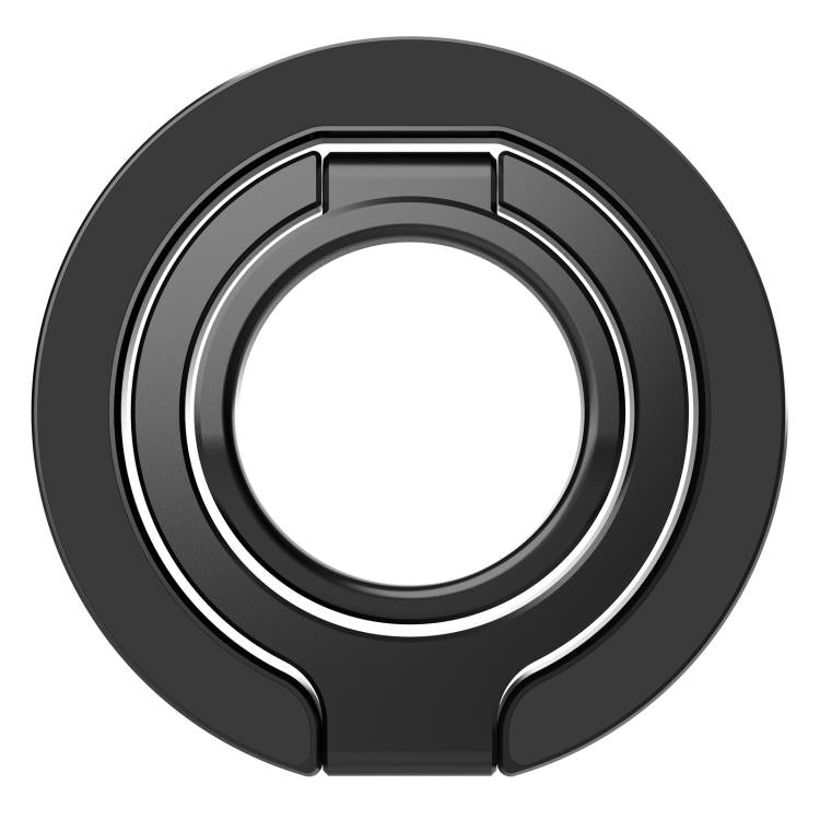 NILLKIN NKL13 FiberSnap 360 Degree Rotating Double-Sided Magnetic Finger Ring Phone Holder - Black