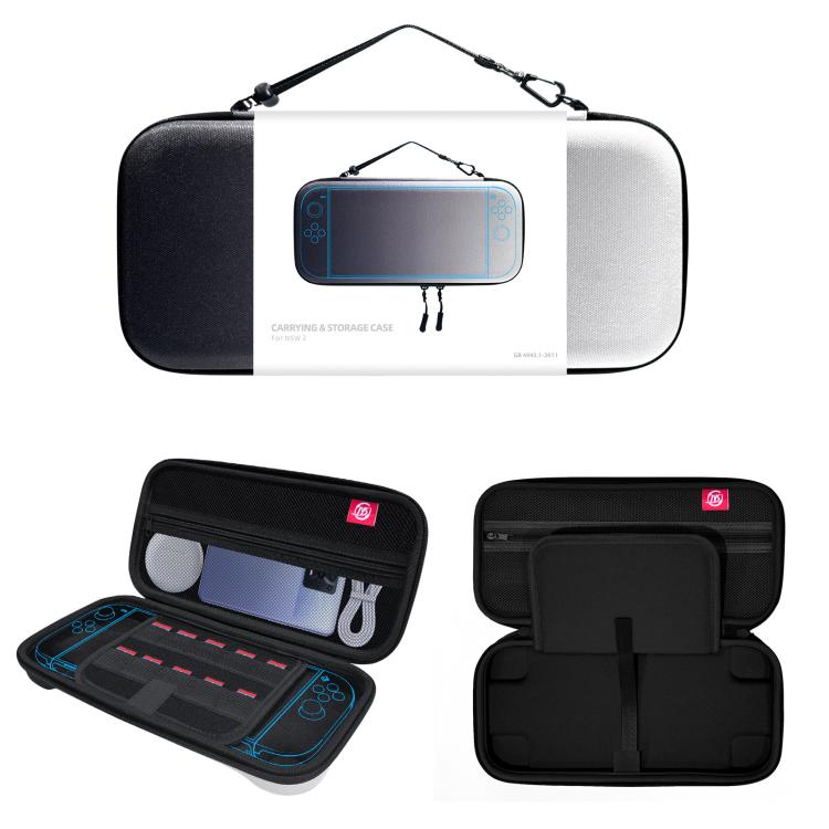 For Nintendo Switch 2 EVA Portable Shockproof Waterproof Portable Game Console Storage Bag