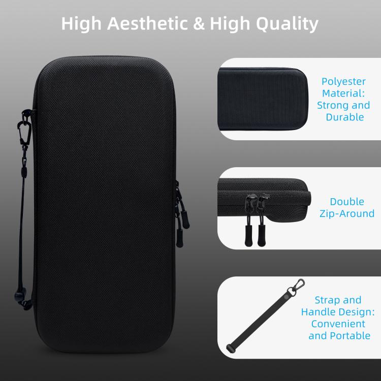 For Nintendo Switch 2 EVA Portable Shockproof Waterproof Portable Game Console Storage Bag