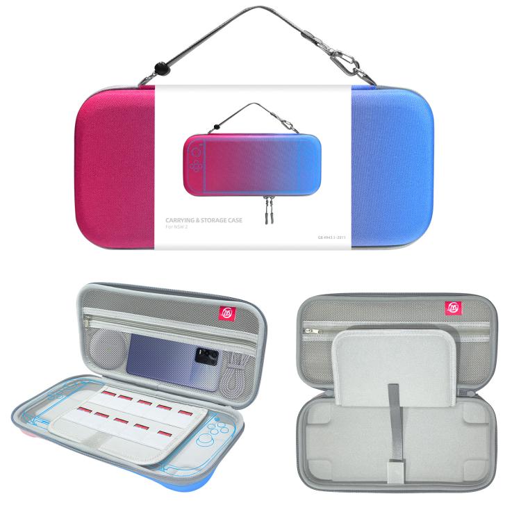 For Nintendo Switch 2 EVA Portable Shockproof Waterproof Portable Game Console Storage Bag