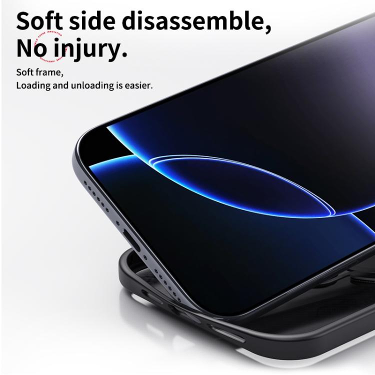 For iPhone 17 Pro Double Ring MagSafe Magnetic Holder Phone Case