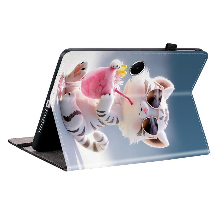 For OPPO Pad SE 11 inch Crystal Texture Colored Drawing Leather Tablet Case