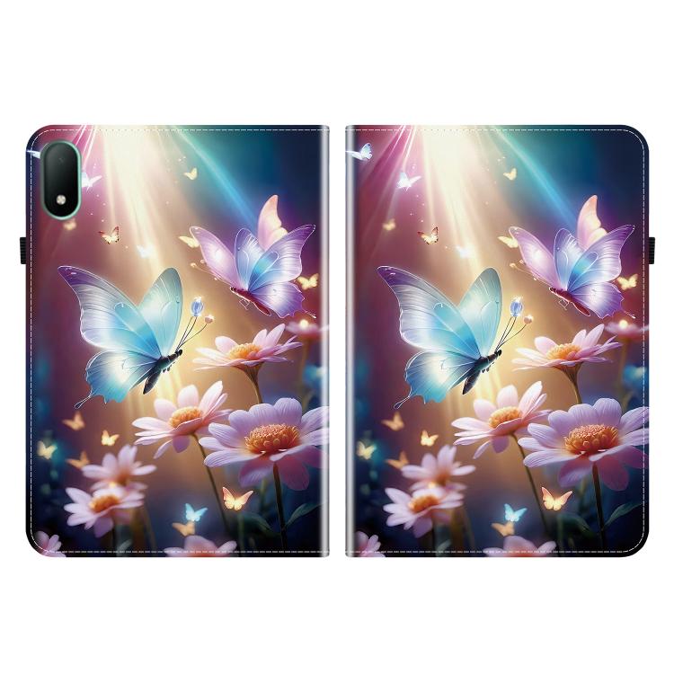 For OPPO Pad Mini 8.8 inch 2026 Crystal Texture Colored Drawing Leather Tablet Case