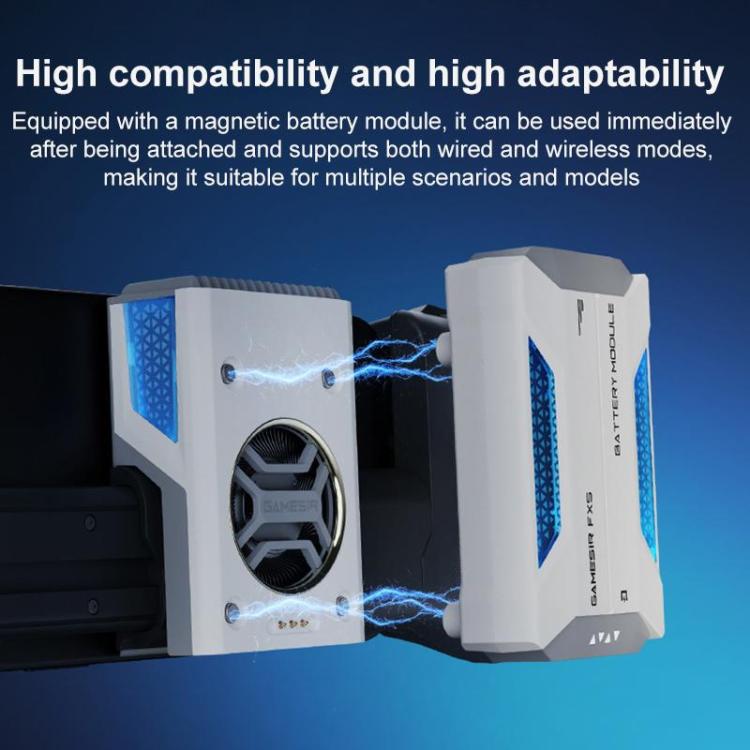 GameSir X5 Lite Game Controller FX5 Ice Crystal Semiconductor Game Controller Radiator - Battery Version