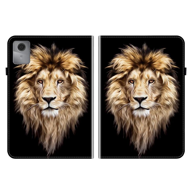 For Lenovo Idea Tab 11 / Xiaoxin Pad 2025 Crystal Texture Colored Drawing Leather Tablet Case