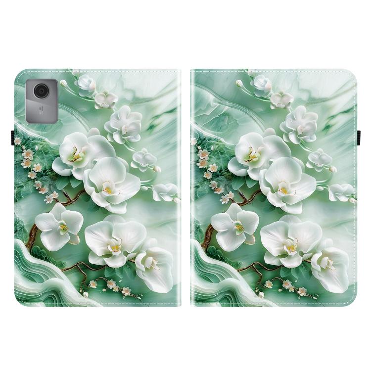 For Lenovo Idea Tab 11 / Xiaoxin Pad 2025 Crystal Texture Colored Drawing Leather Tablet Case