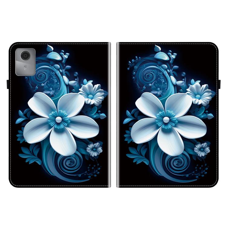 For Lenovo Idea Tab 11 / Xiaoxin Pad 2025 Crystal Texture Colored Drawing Leather Tablet Case