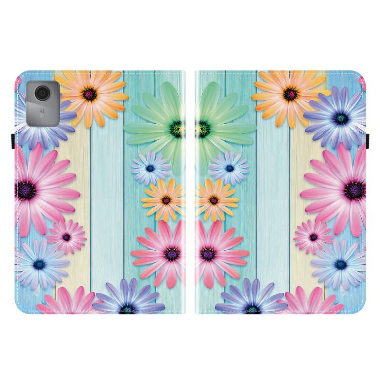 For Lenovo Idea Tab 11 / Xiaoxin Pad 2025 Crystal Texture Colored Drawing Leather Tablet Case