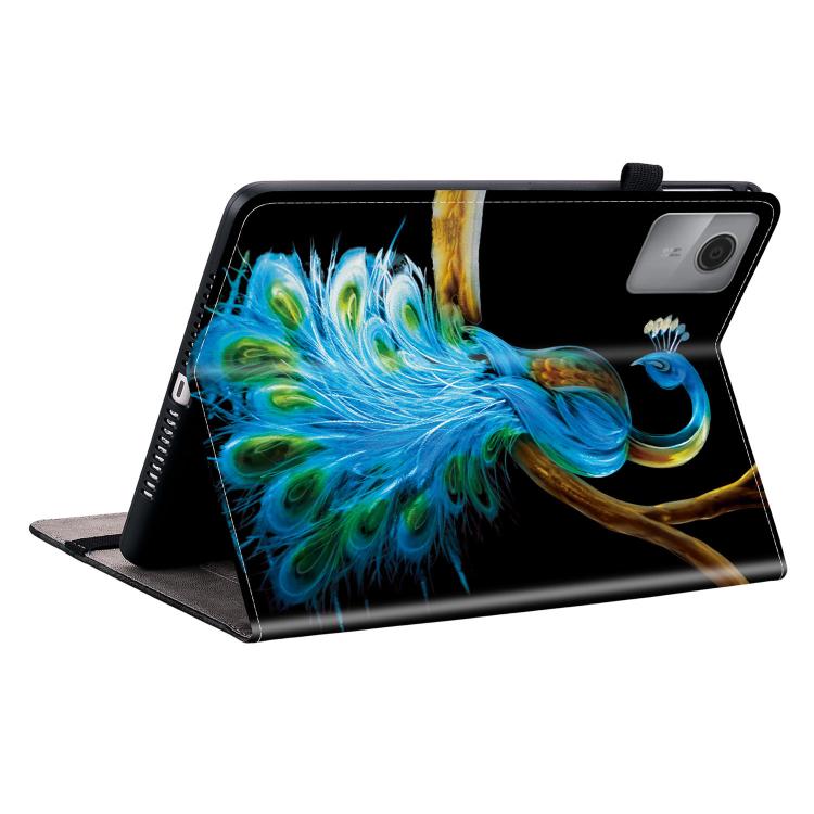 For Lenovo Idea Tab 11 / Xiaoxin Pad 2025 Crystal Texture Colored Drawing Leather Tablet Case