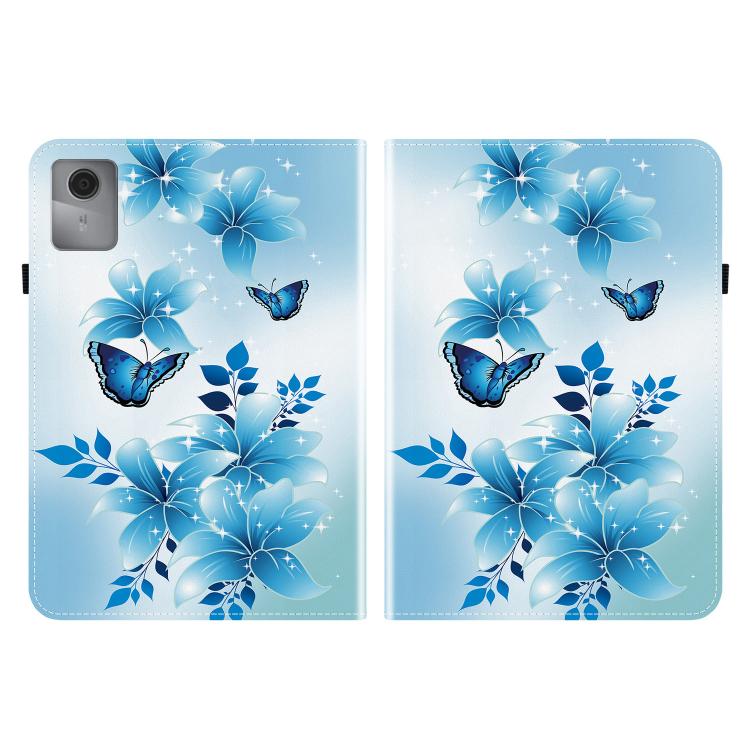 For Lenovo Idea Tab 11 / Xiaoxin Pad 2025 Crystal Texture Colored Drawing Leather Tablet Case