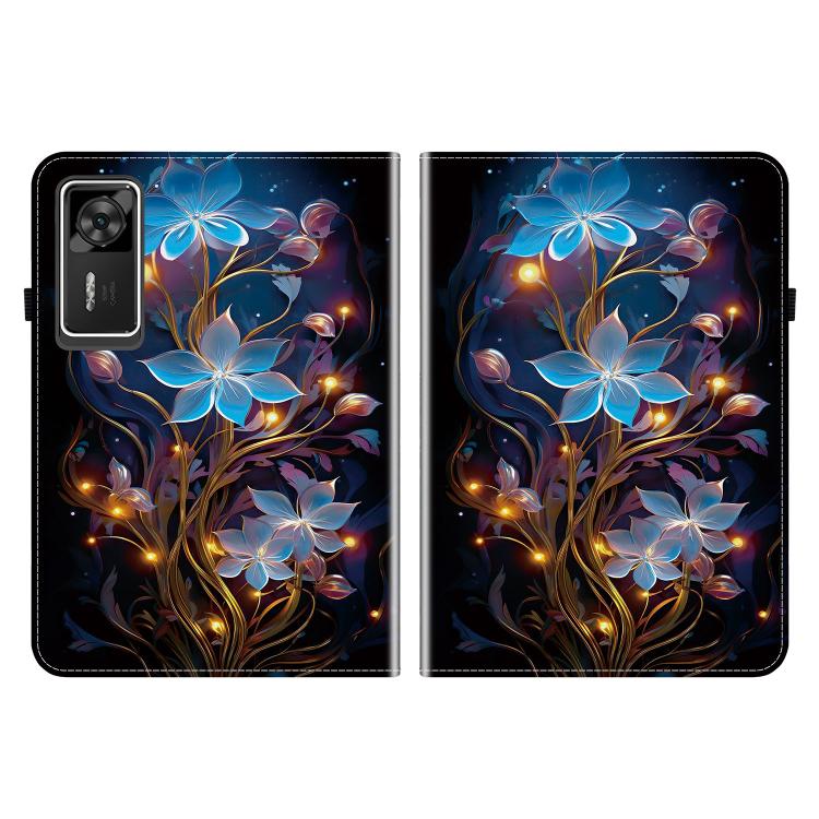 For Lenovo Legion Y700 Gen 4 Crystal Texture Colored Drawing Leather Tablet Case