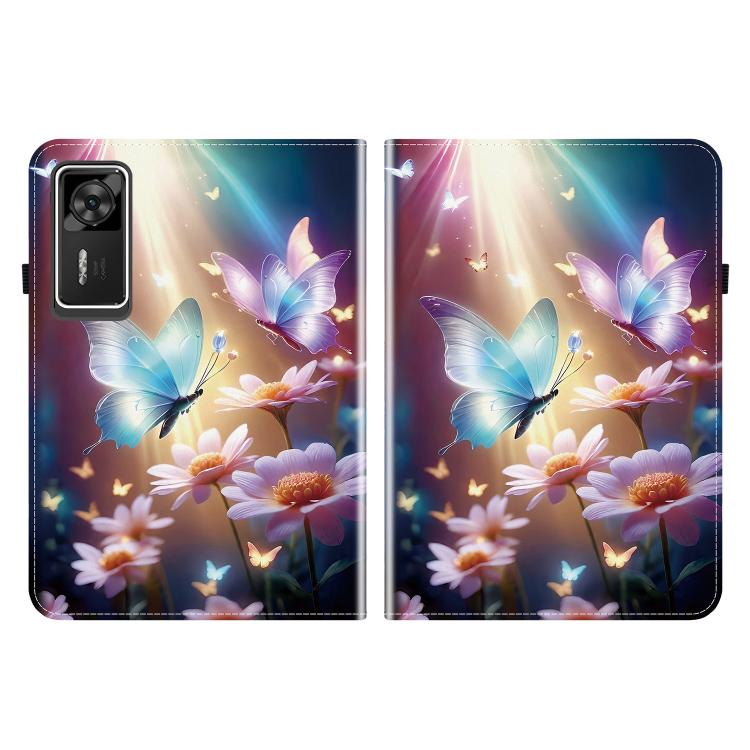 For Lenovo Legion Y700 Gen 4 Crystal Texture Colored Drawing Leather Tablet Case