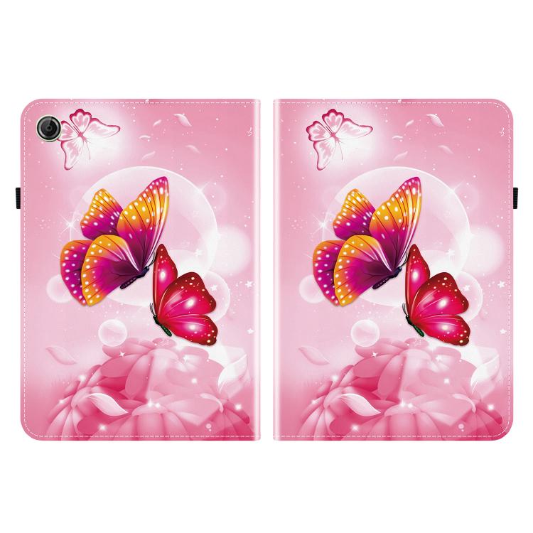 For Lenovo Tab K9 / Tab One Crystal Texture Colored Drawing Leather Tablet Case