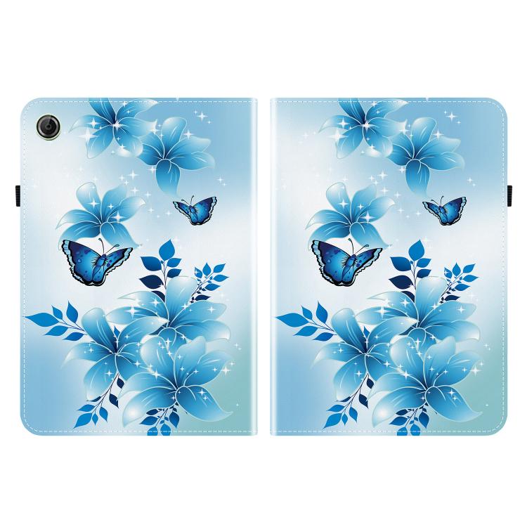 For Lenovo Tab K9 / Tab One Crystal Texture Colored Drawing Leather Tablet Case