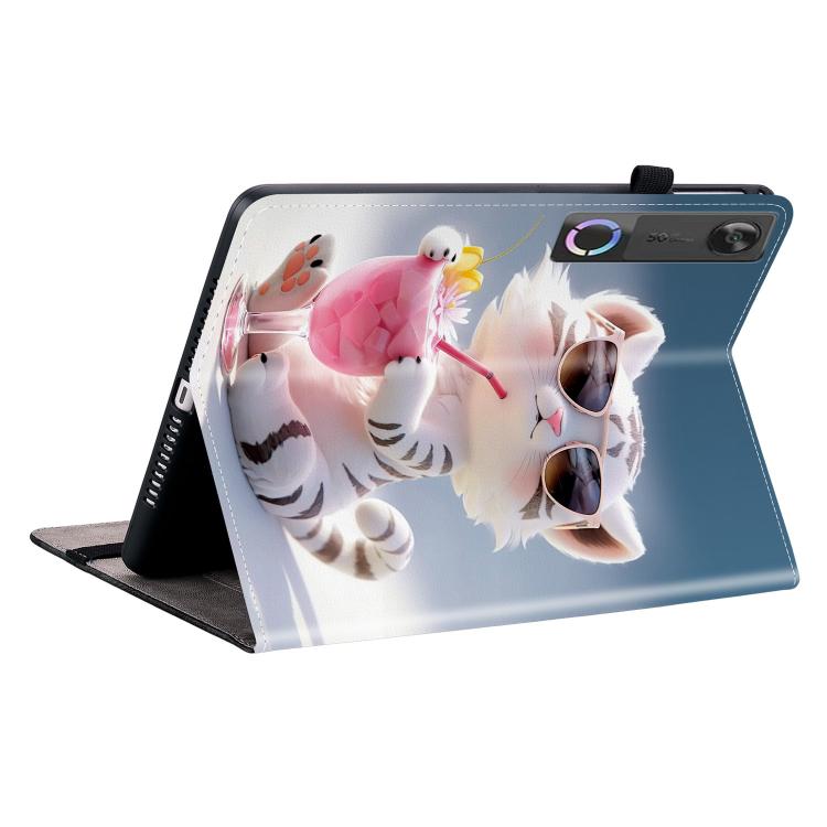 For Lenovo Legion Y700 Gen 5 Crystal Texture Colored Drawing Leather Tablet Case