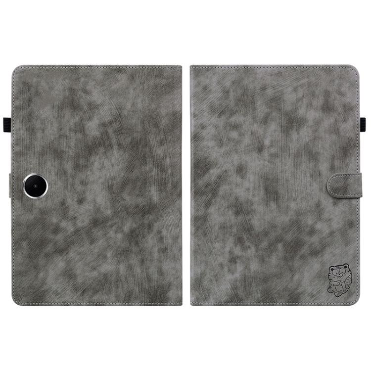 For OPPO Pad SE 11 inch Tiger Pattern Flip Leather Tablet Case