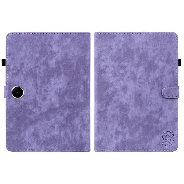 For OPPO Pad SE 11 inch Tiger Pattern Flip Leather Tablet Case