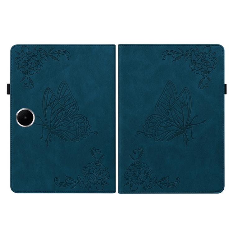 For OPPO Pad SE 11 inch Butterfly Flower Embossed Leather Tablet Case
