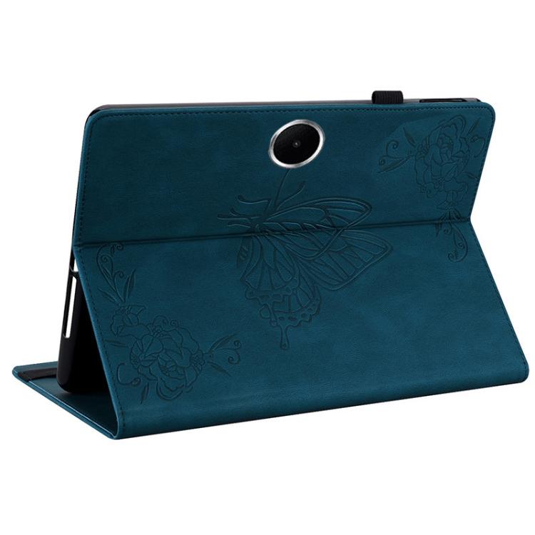 For OPPO Pad SE 11 inch Butterfly Flower Embossed Leather Tablet Case