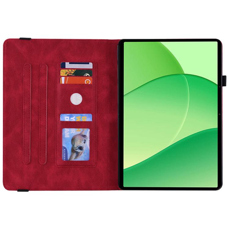 For OPPO Pad SE 11 inch Butterfly Flower Embossed Leather Tablet Case