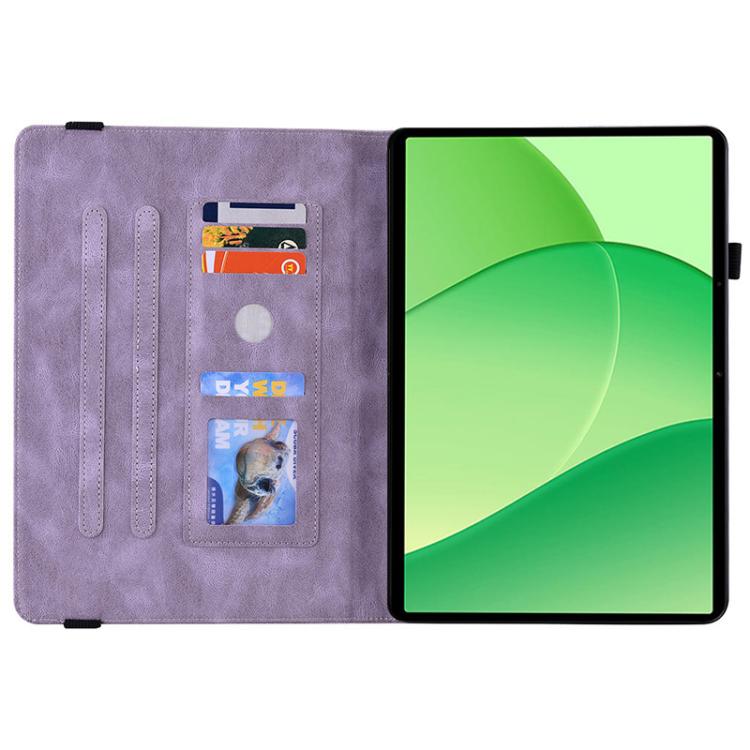 For OPPO Pad SE 11 inch Butterfly Flower Embossed Leather Tablet Case