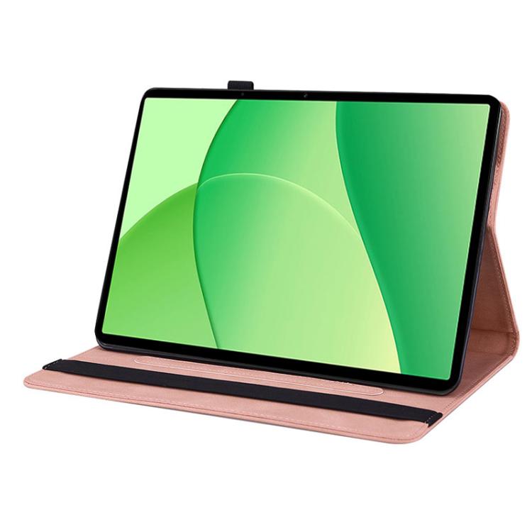 For OPPO Pad SE 11 inch Butterfly Flower Embossed Leather Tablet Case