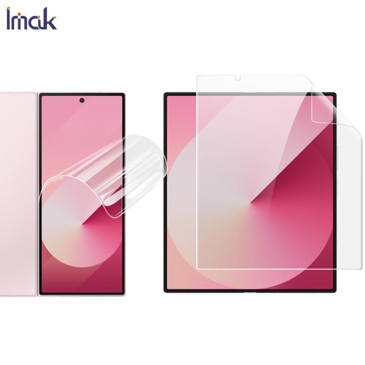 For Samsung Galaxy Z Fold7 5G imak 4th Generation Screen Hydrogel Film Protector, Main Screen + Second Screen 1 Set