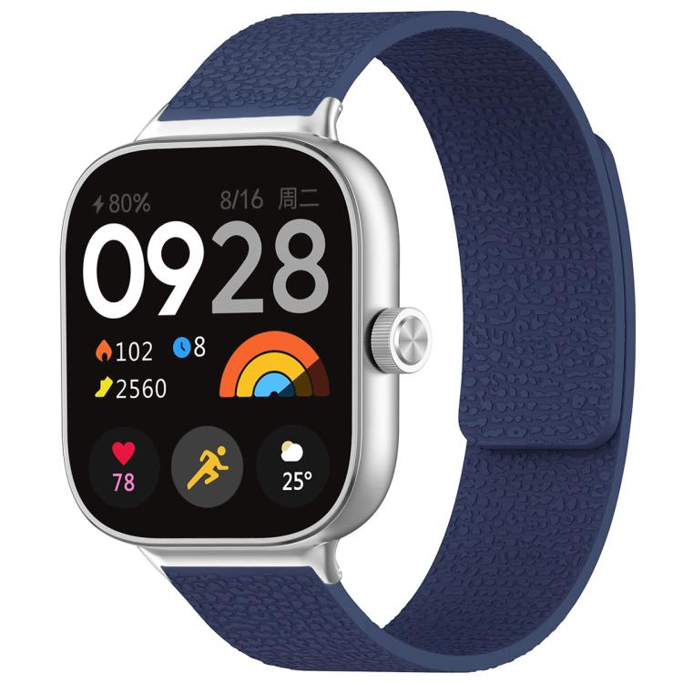 For Xiaomi Band 10 Pro/9 Pro/Redmi Watch 6/5/4 xDfind Litchi Texture Magnetic Silicone Watch Band
