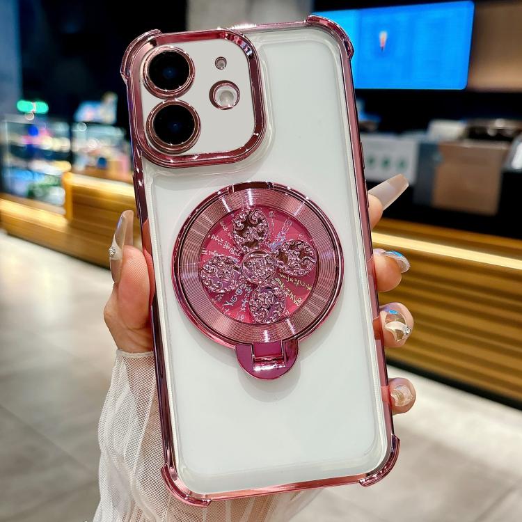 For iPhone 11 Spinning Top Holder Phone Case