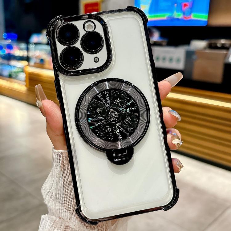 For iPhone 11 Pro Max Spinning Top Holder Phone Case