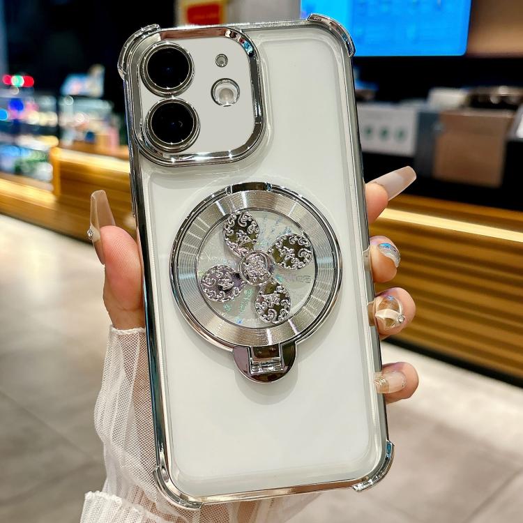 For iPhone 12 Spinning Top Holder Phone Case