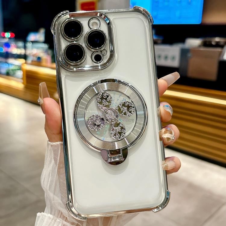 For iPhone 14 Pro Spinning Top Holder Phone Case