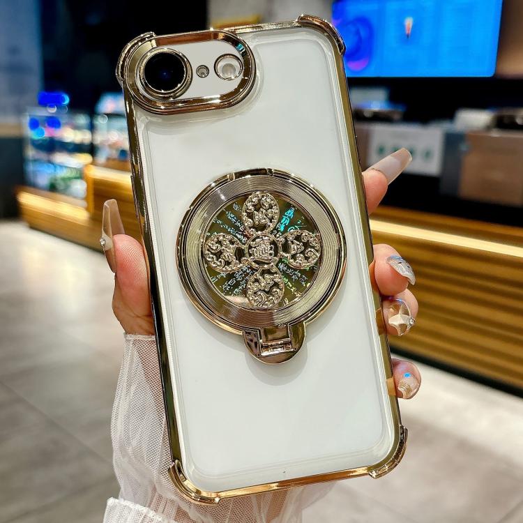 For iPhone 17e / 16e Spinning Top Holder Phone Case