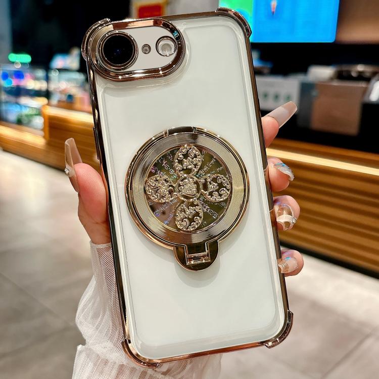 For iPhone 17e / 16e Spinning Top Holder Phone Case