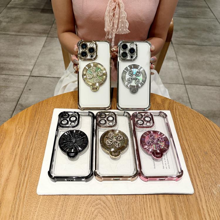 For iPhone 13 Pro Max Spinning Top Holder Phone Case