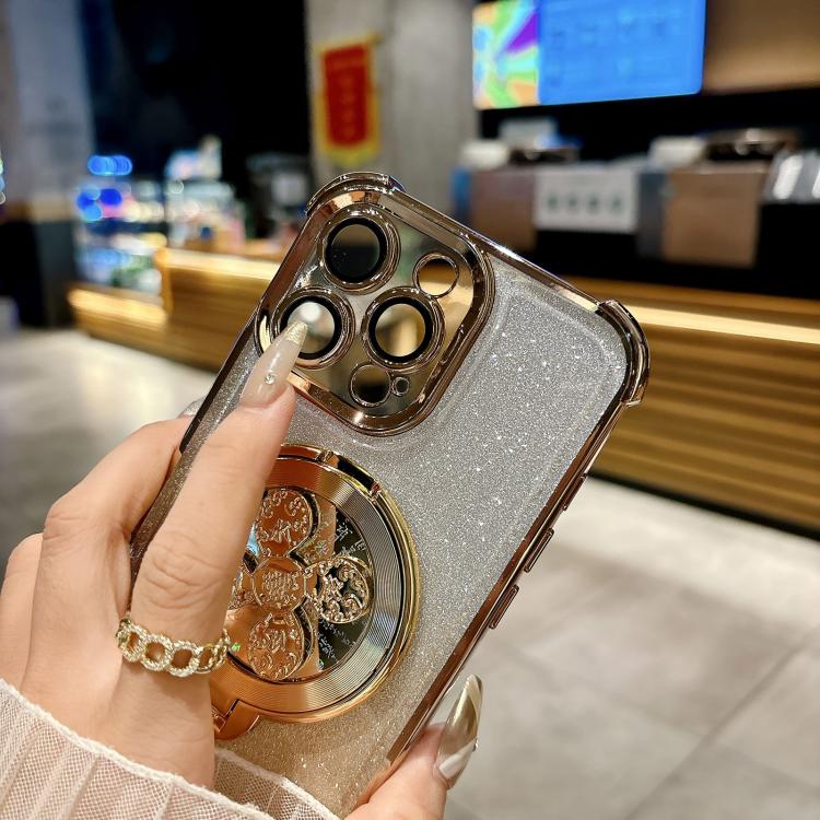 For iPhone 12 Spinning Top Holder Phone Case