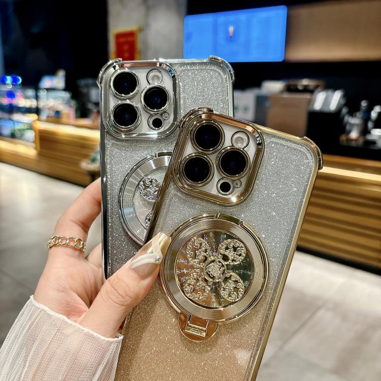 For iPhone 13 Pro Spinning Top Holder Phone Case