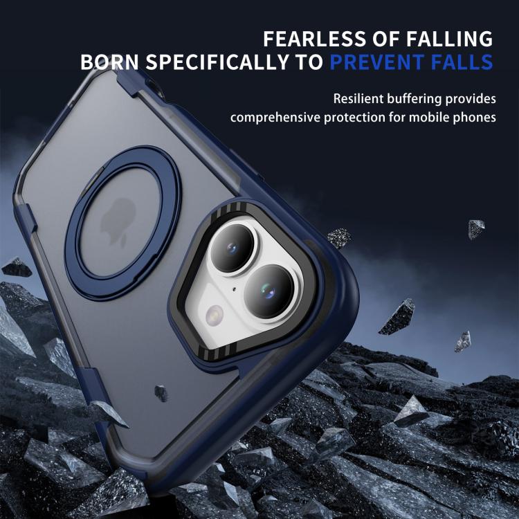For iPhone 16 Plus Defend Rugged Gear Holder MagSafe Phone Case