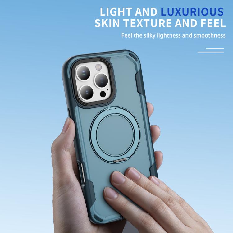 For iPhone 16 Pro Max Defend Rugged Gear Holder MagSafe Phone Case