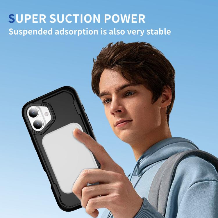 For iPhone 17 Defend Rugged Gear Holder MagSafe Phone Case