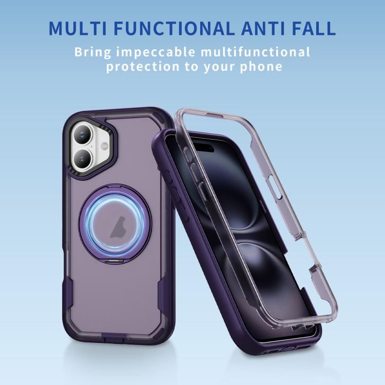 For iPhone 17 Defend Rugged Gear Holder MagSafe Phone Case