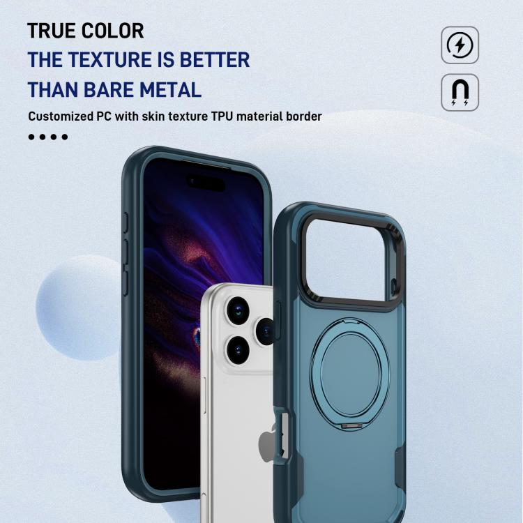 For iPhone 17 Pro Defend Rugged Gear Holder MagSafe Phone Case