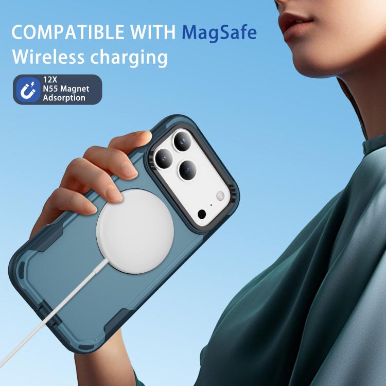 For iPhone 17 Pro Defend Rugged Gear Holder MagSafe Phone Case