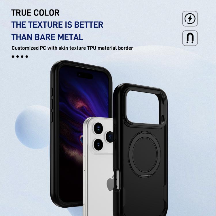 For iPhone 17 Pro Defend Rugged Gear Holder MagSafe Phone Case